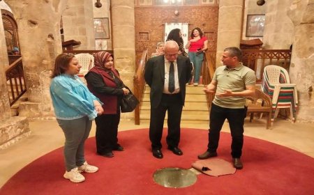 محافظ المنيا يكشف عن زيادة كبيرة في إقبال السياح على زيارة المناطق الأثرية والسياحية