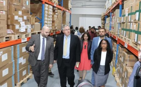 وزير الصحة اللبناني يستقبل هبة طبية قيمة من صندوق الأمم المتحدة للسكان لتعزيز الصحة العامة
