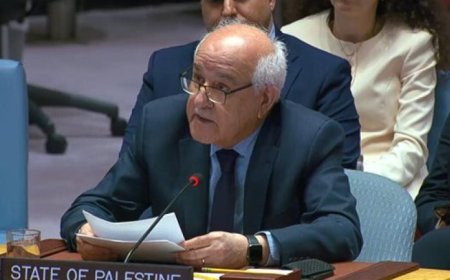 منصور يحذر مجلس الأمن من التهجير الجماعي لأكثر من مليوني فلسطيني في غزة