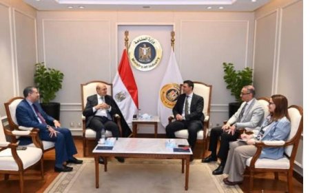 وزير الصناعة يلتقي برئيس غرفة التجارة الفرنسية في مصر لبحث فرص جذب مشروعات جديدة