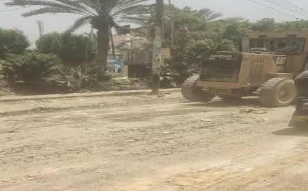 حملات تنظيف شاملة وإزالة الإشغالات في إطسا وطامية بمحافظة الفيوم