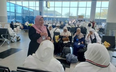 صور تكشف اكتمال وصول حجاج السياحة من مصر وانطلاق آخر دفعة إلى مكة اليوم