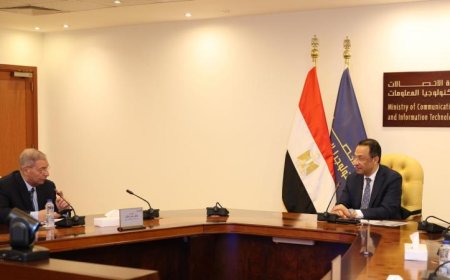 وزير الاتصالات يستعرض مع شعبة الاقتصاد الرقمي سبل تعزيز التعاون لدعم الشركات الناشئة