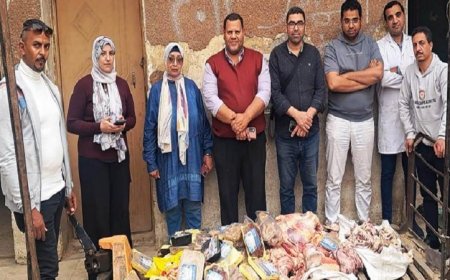 ضبط طن من اللحوم الفاسدة والمصنعات الغذائية غير صالحة للاستخدام في قنا
