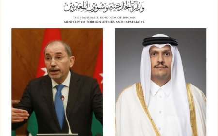الأردن وقطر تعززان التعاون لدعم الوساطة ووقف التصعيد في المنطقة