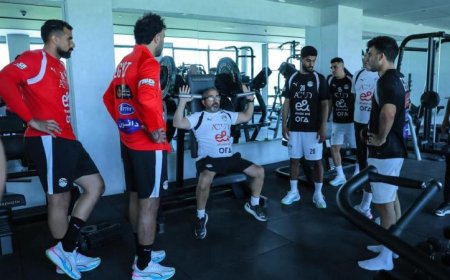 المنتخب الوطني يبدأ تدريباته الصباحية استعدادًا للمباراة الودية ضد روسيا