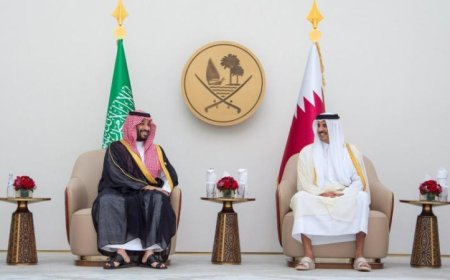 أمير قطر وولي العهد السعودي يتبادلان الآراء حول جهود تهدئة الأوضاع في المنطقة عبر اتصال هاتفي