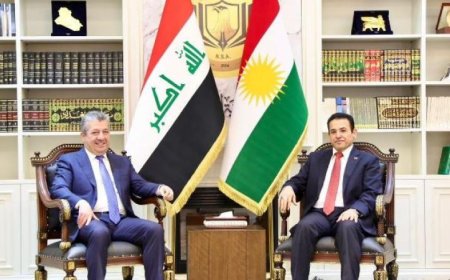 الأعرجي وبارزاني يؤكدان أهمية التعاون المستمر لتعزيز وحدة العراق وتعزيز السلام
