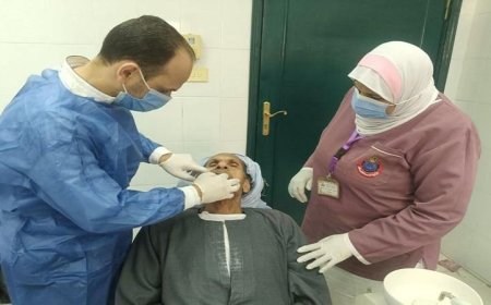 صحة المنيا تقدم 1623 خدمة طبية مجانية لسكان قرية طرفا القبلية