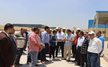 محافظ القليوبية يتفقد مشروع حضانة لتخزين السيارات المضبوطة في الخانكة