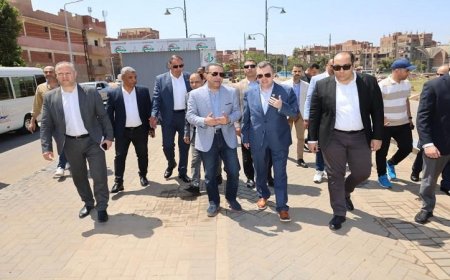 محافظ المنوفية ووزير التخطيط يزوران مشاريع مبادرة حياة كريمة لتعزيز التنمية المحلية