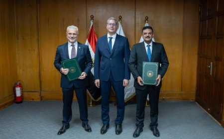 وزير البترول يوقع مذكرة تفاهم مع شركة OZ Mining التركية لتعزيز التعاون في قطاع الطاقة