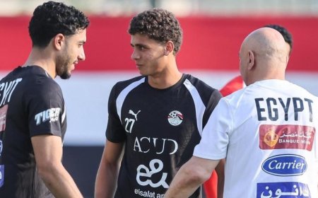 مرموش وحمزة عبد الكريم يشاركان في معسكر منتخب مصر استعداداً للمنافسات المقبلة
