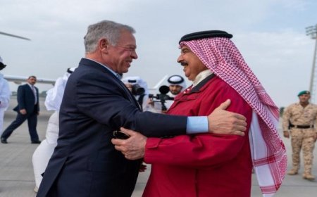 عاهل الأردن يؤكد لملك البحرين على ضرورة تعزيز وقف إطلاق النار بين أمريكا وإيران