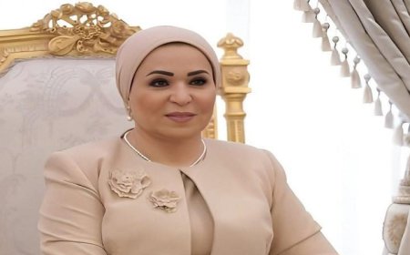 تهاني السيدة انتصار السيسى للشعب المصرى في عيد الأضحى المبارك