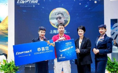مصر للطيران تعلن شراكتها الرسمية في معرض ITB China 2026 بشنغهاي