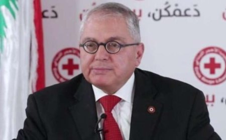 رئيس الصليب الأحمر اللبناني يؤكد قصف بيروت لأول مرة منذ أسابيع