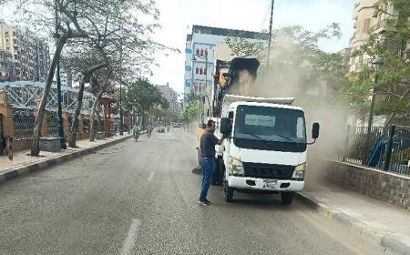 حملات شاملة لتحسين النظافة والإشغالات لتعزيز جودة الخدمات في المنوفية
