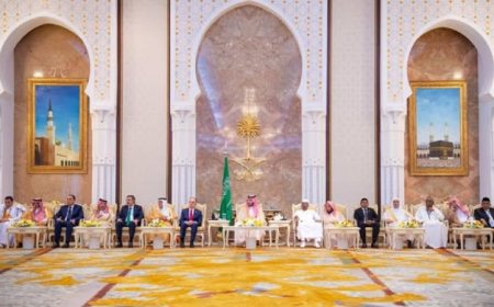ولي العهد يقيم حفل الاستقبال السنوي في منى نيابة عن خادم الحرمين الشريفين