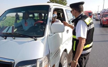 تعرف على تفاصيل ضبط 105605 مخالفات مرورية خلال 24 ساعة من قبل وزارة الداخلية