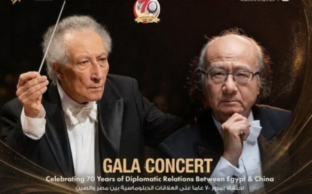 الأوبرا تحتفل بذكرى 70 عامًا من التعاون الدبلوماسي بين مصر والصين