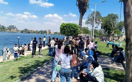 30 ألف زائر يستمتعون بجمال حدائق الري بالقناطر الخيرية في عيد الأضحى