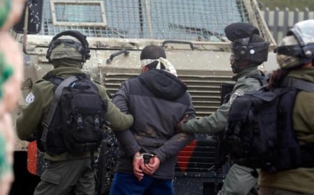 اعتقال 6 فلسطينيين من قلقيلية وطولكرم على يد الاحتلال الإسرائيلي