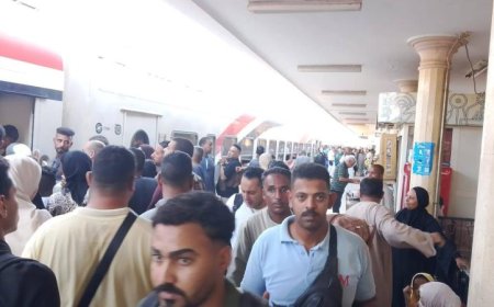 السكة الحديد تنجح في تأمين عودة المواطنين بعد عيد الأضحى في ملحمة تشغيلية متميزة