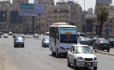 انسيابية مرورية مميزة في معظم محاور القاهرة والجيزة اليوم الأحد