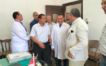 إدارة الزراعة تواصل متابعة تجهيزات مركز تكنولوجيا الأغذية والأعلاف في سخا