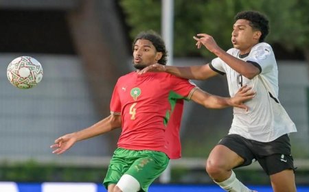 مصر والمغرب يتنافسان على البرونزية في أمم أفريقيا للناشئين في مواجهة مثيرة للجريحين