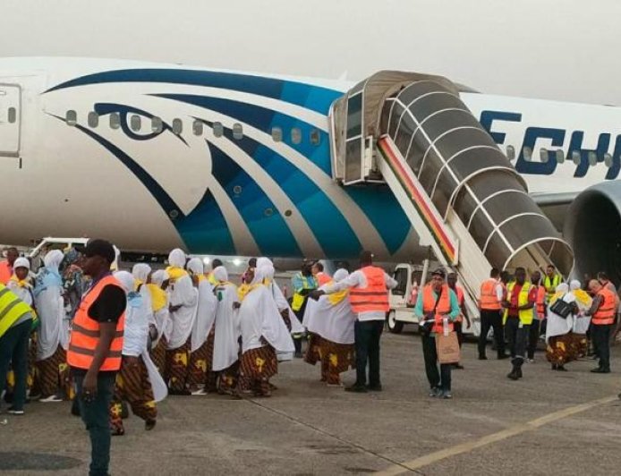مصر للطيران تنقل 9150 حاجًا من غينيا ومالي وفلسطين إلى الأراضي المقدسة