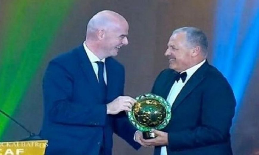 اتحاد الكرة يؤكد دعم إنفانتينو في سباق رئاسة الفيفا