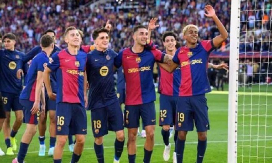 برشلونة يتحدى أوساسونا في اختبار حاسم لصدارته الليجا غدا في ملعب السادار