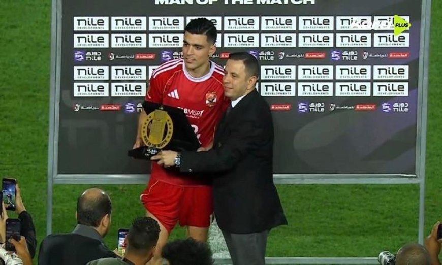 بن شرقي يتألق وينال لقب رجل مباراة القمة بتسجيله هدفين في شباك الزمالك