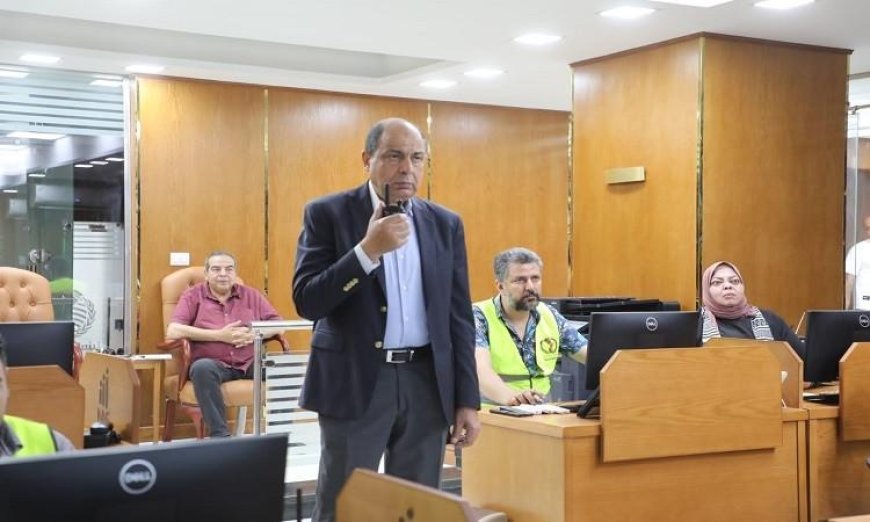 محافظ المنيا يشرف على انطلاق الموجة 29 لإزالة التعديات من مركز السيطرة