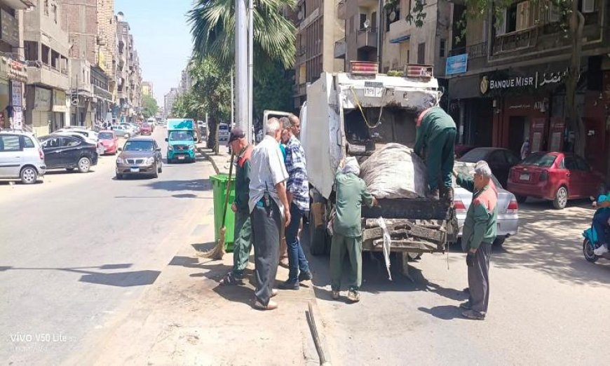 محافظ الجيزة يزور حي جنوب ويطلق حملات شاملة لرفع الإشغالات وتعزيز مستوى النظافة