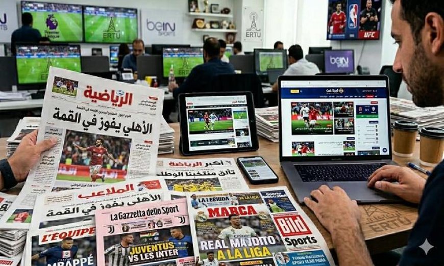 هيمنة الأهلي تتصدر عناوين الصحف والإعلام في كلاسيكو العرب