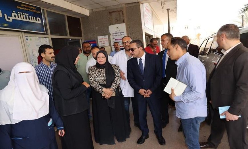 محافظ المنوفية يقرر إحالة 41 موظفًا بمستشفى سرس الليان للتحقيق الفوري