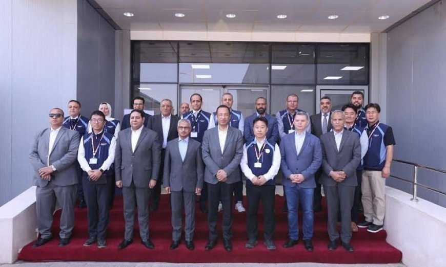 وزير الاتصالات يزور مصنع سامسونج لتصنيع الهواتف المحمولة والتابلت لتعزيز الابتكار المحلي