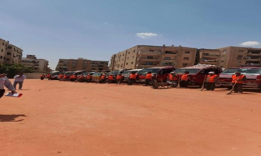 محافظة الجيزة تطلق منظومة نظافة شاملة في هضبة الأهرام لتحسين جودة الحياة