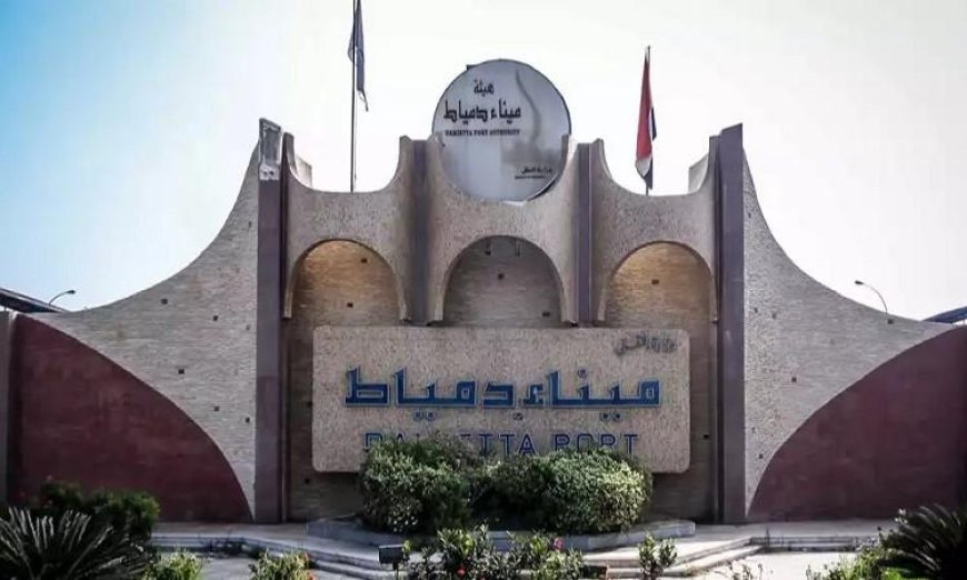 ميناء دمياط يشهد نشاطاً ملحوظاً بتداول 13 سفينة حاويات وبضائع عامة