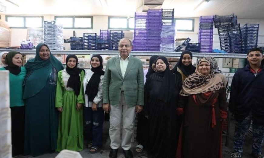 محافظ المنيا يثني على كفاءة محطة تعبئة الفراولة والعنب في سمالوط