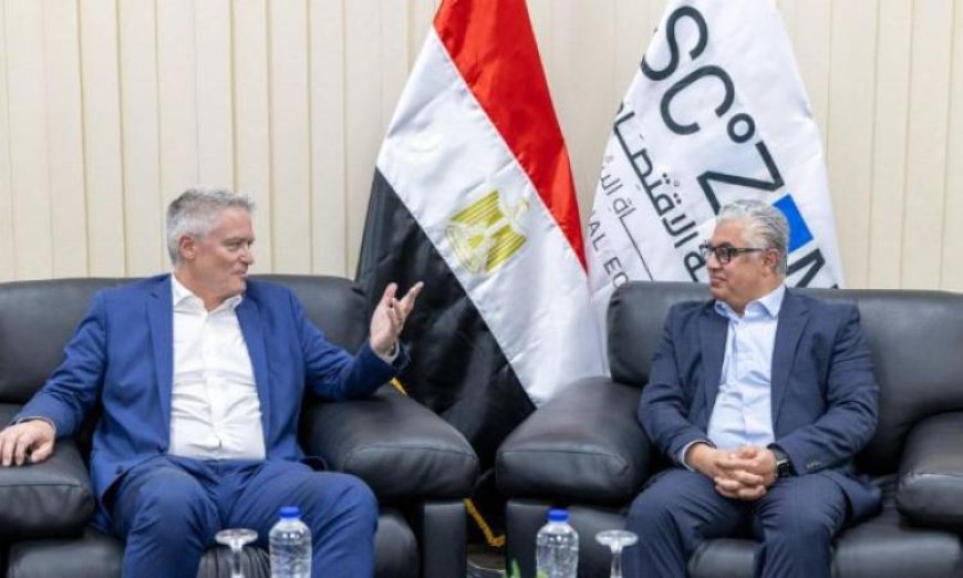 وليد جمال الدين يستعرض فرص التعاون مع الأمين العام لمنظمة التعاون الاقتصادي والتنمية