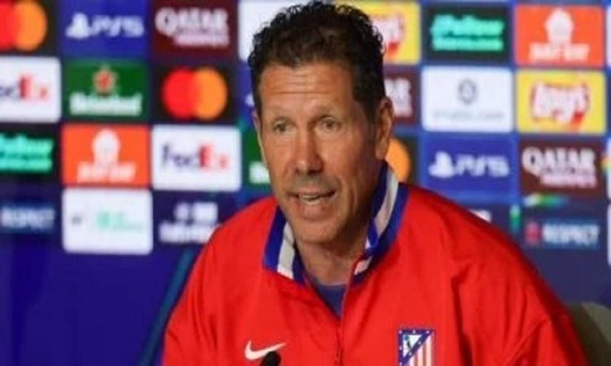 سيميوني يعلن استعداد أتلتيكو مدريد لمواجهة أرسنال المثيرة