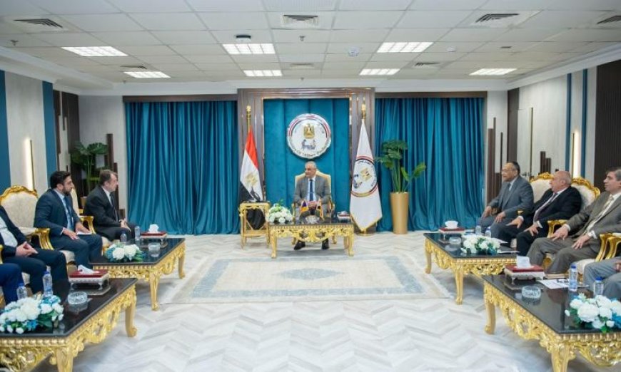 وزير الإنتاج الحربي يبحث فرص التعاون المشترك مع سفير أرمينيا في القاهرة