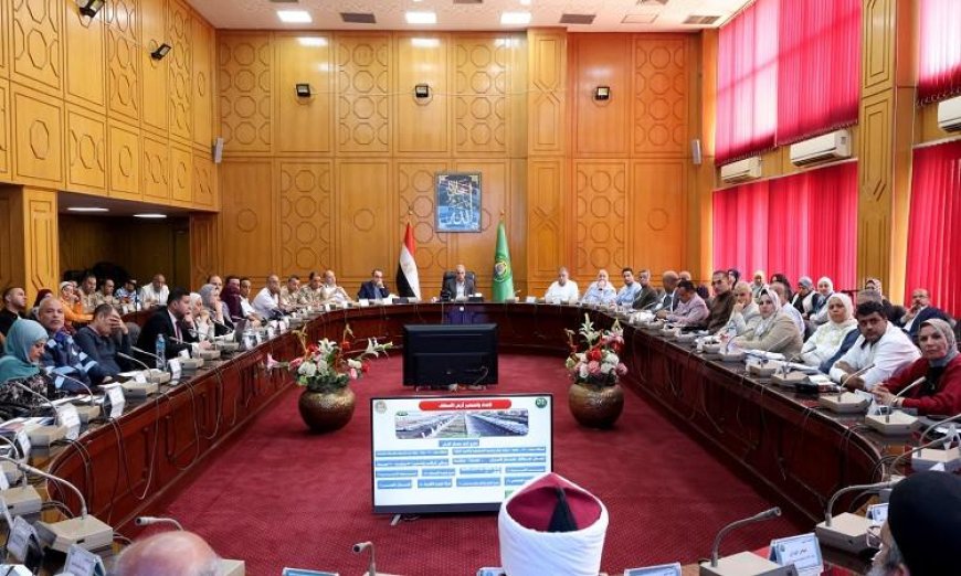محافظ الإسماعيلية يستعرض استعدادات تنفيذ التدريب العملي المشترك صقر 167