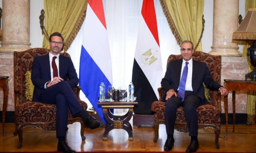 عبد العاطي يؤكد أهمية التعاون مع الحكومة الهولندية الجديدة لتعزيز العلاقات بين مصر وهولندا