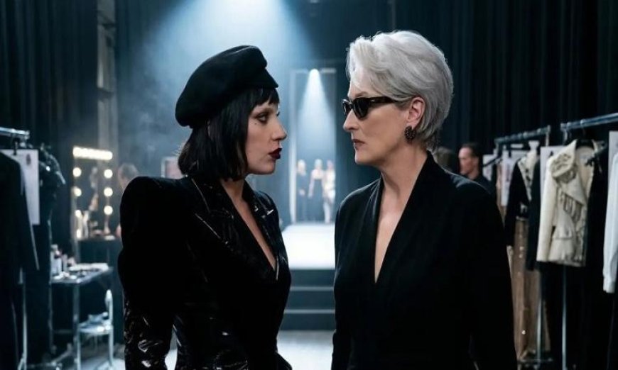ليدي جاجا تتألق كضيفة شرف في فيلم The Devil Wears Prada 2