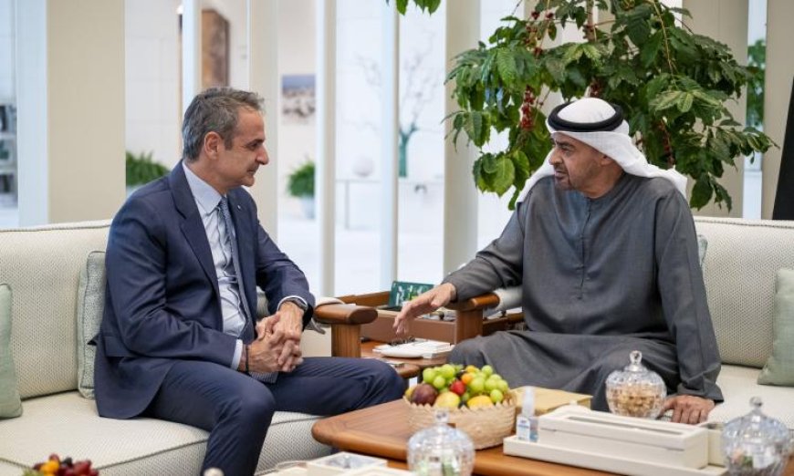 الإمارات واليونان تعززان التعاون لمناقشة مستجدات الأوضاع الإقليمية